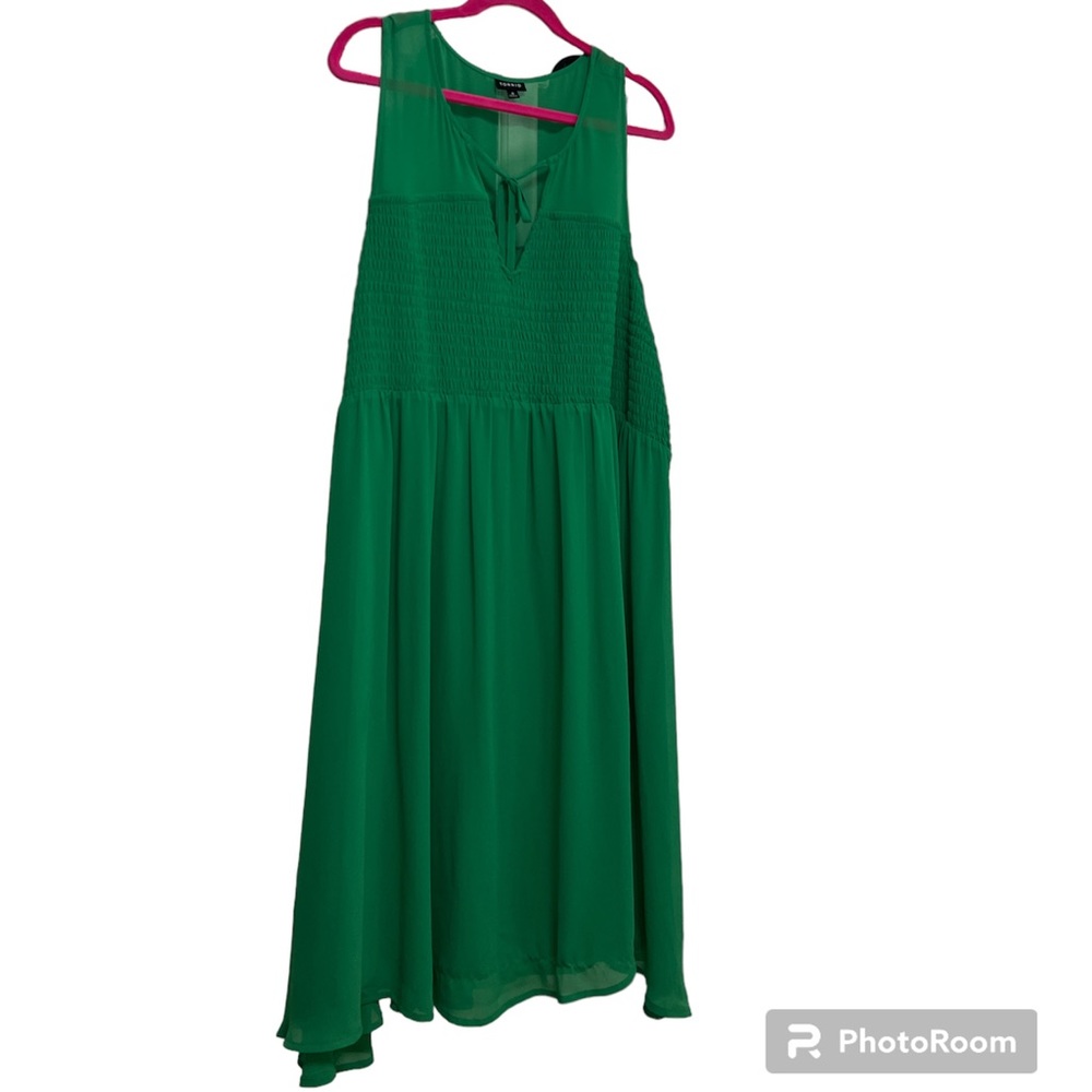 *EUC* Torrid Green Dress Size 4